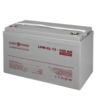Акумуляторна батарея LogicPower LPM-GL 12V - 100 Ah