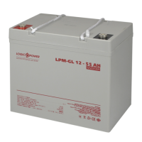 Акумуляторна батарея LogicPower LPM-GL 12V - 55 Ah Акумуляторна батарея LogicPower LPM-GL 12V - 55 Ah