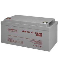 Акумуляторна батарея LogicPower LPM-GL 12V - 65 Ah