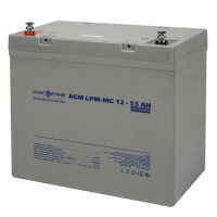 Акумуляторна батарея LogicPower LPM-MG 12V - 55 Ah