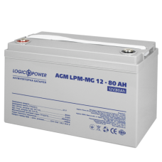 Акумуляторна батарея LogicPower LPM-MG 12V - 80 Ah
