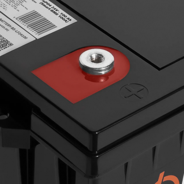 Акумулятор LogicPower LP LiFePO4 для ДБЖ 24V - 100Ah (BMS 100A), пластик Акумулятор LogicPower LP LiFePO4 для ДБЖ 24V - 100Ah (BMS 100A), пластик