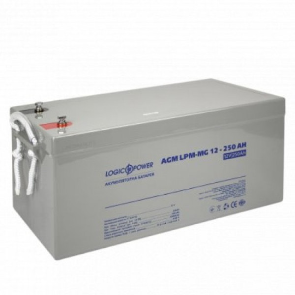 Акумуляторна батарея LogicPower LPM-MG 12V - 250 Ah Акумуляторна батарея LogicPower LPM-MG 12V - 250 Ah