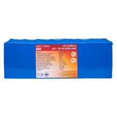 Акумуляторна батарея LP LiFePO4 24V - 90 Ah (BMS 60A)