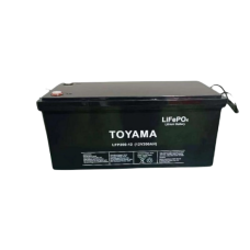 Акумулятор Toyama LiFePO4 12,8V - 200Ah (BMS), пластик