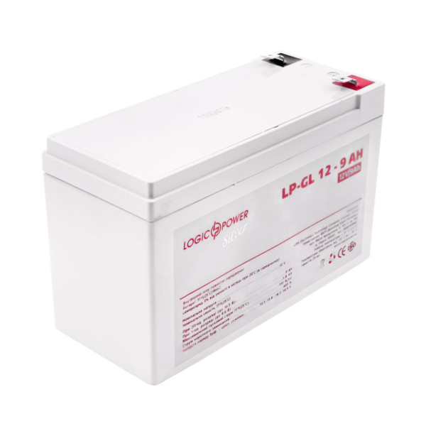 Акумуляторна батарея LogicPower LP-GL 12 - 9 AH Акумуляторна батарея LogicPower LP-GL 12 - 9 AH
