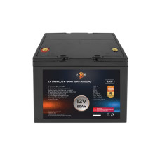 Акумулятор LogicPower LP LiFePO4 12V - 90Ah (BMS 50A/25A), пластик